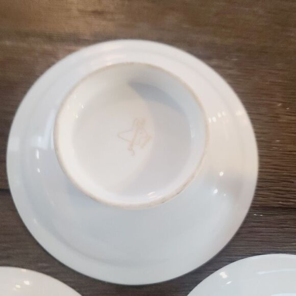 Vintage 1960s 1970s MCM Yamaka Toki Abstract Porcelain Bowls - Picture 10 of 14